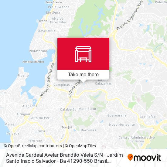 Avenida Cardeal Avelar Brandão Vilela S / N - Jardim Santo Inacio Salvador - Ba 41290-550 Brasil map