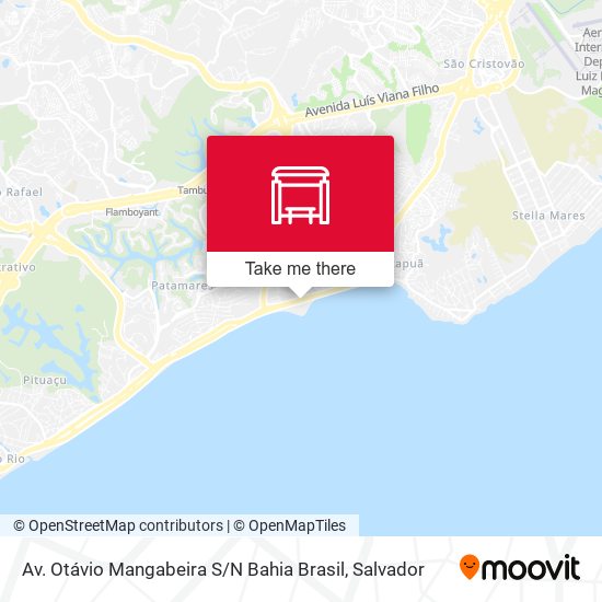 Av. Otávio Mangabeira S / N Bahia Brasil map