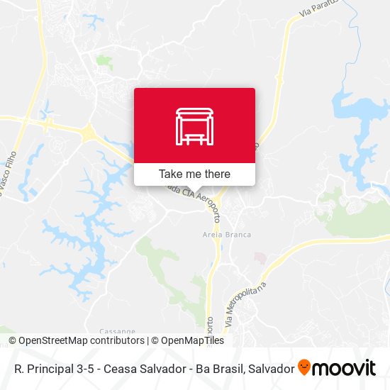 R. Principal 3-5 - Ceasa Salvador - Ba Brasil map