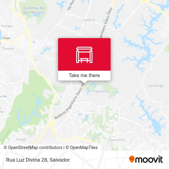 Rua Luz Divina 28 map