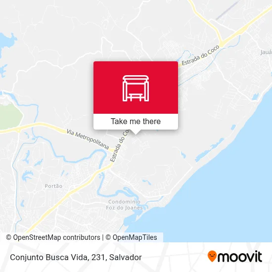 Conjunto Busca Vida, 231 map