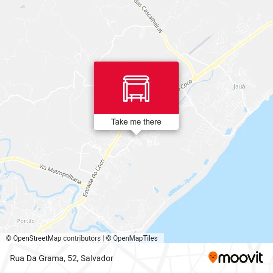 Rua Da Grama, 52 map