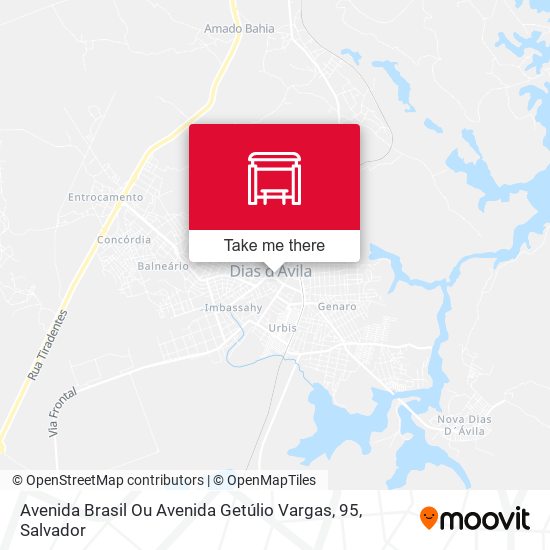 Avenida Brasil Ou Avenida Getúlio Vargas, 95 map