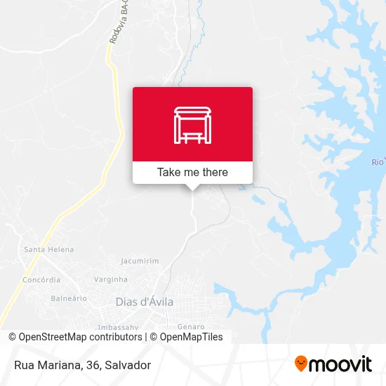 Rua Mariana, 36 map