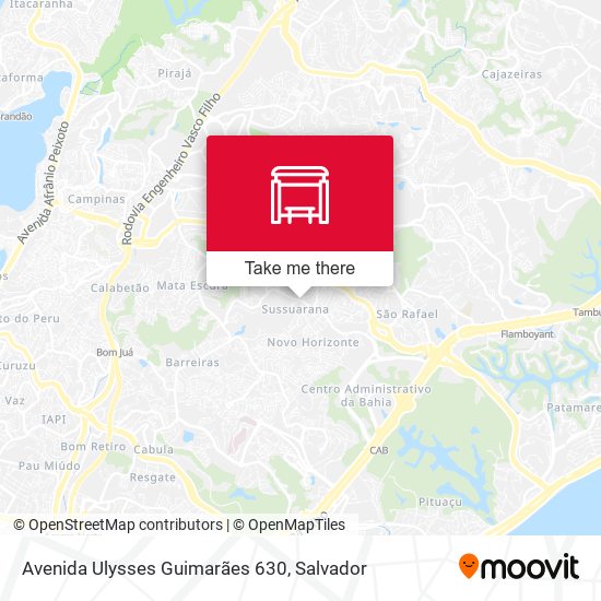 Avenida Ulysses Guimarães 630 map
