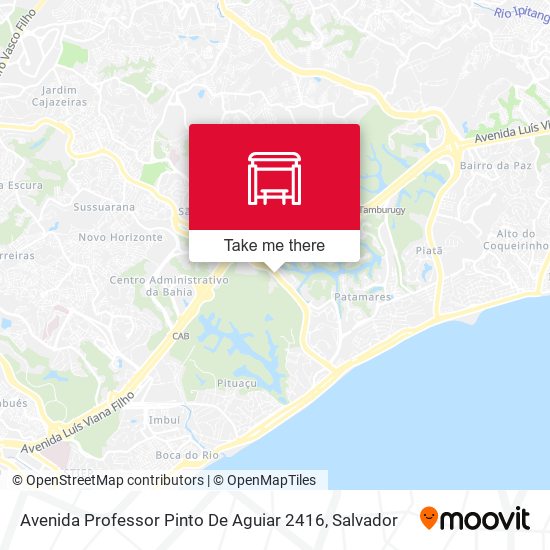 Avenida Professor Pinto De Aguiar 2416 map
