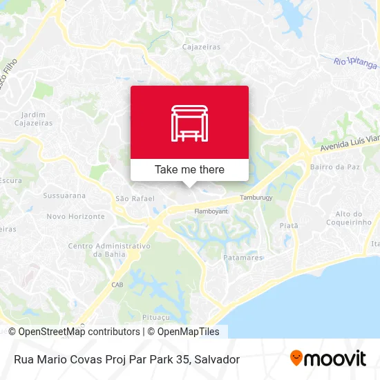 Rua Mario Covas Proj Par Park 35 map