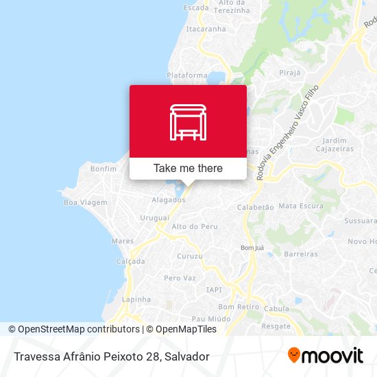 Travessa Afrânio Peixoto 28 map