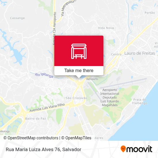 Rua Maria Luiza Alves 76 map