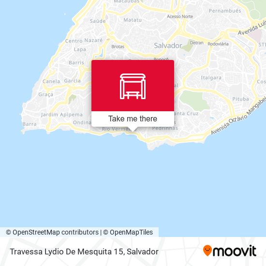 Mapa Travessa Lydio De Mesquita 15