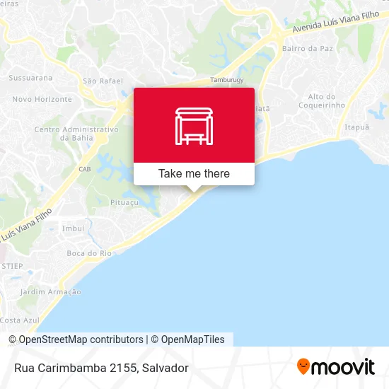 Rua Carimbamba 2155 map