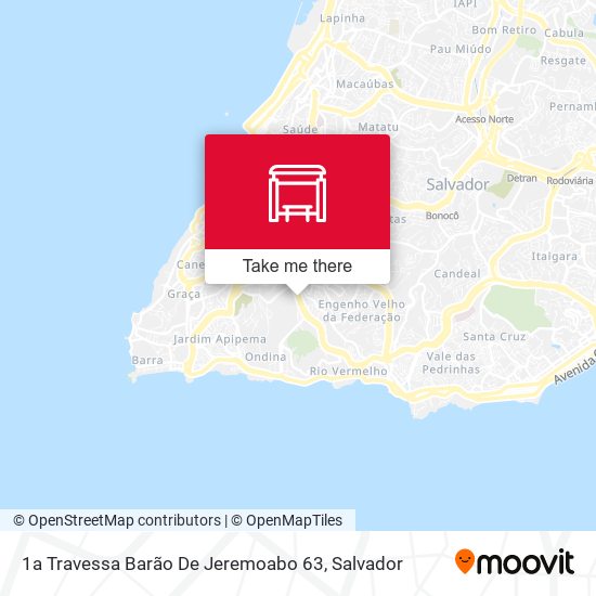 1a Travessa Barão De Jeremoabo 63 map