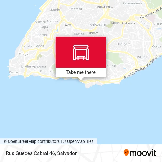 Rua Guedes Cabral 46 map