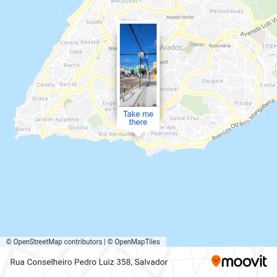 Rua Conselheiro Pedro Luiz 358 map