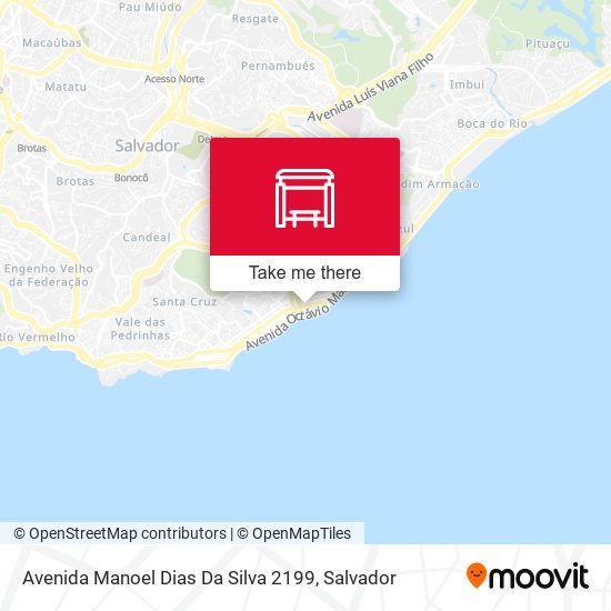 Avenida Manoel Dias Da Silva 2199 map