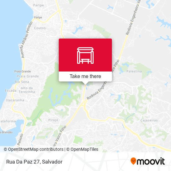 Mapa Rua Da Paz 27