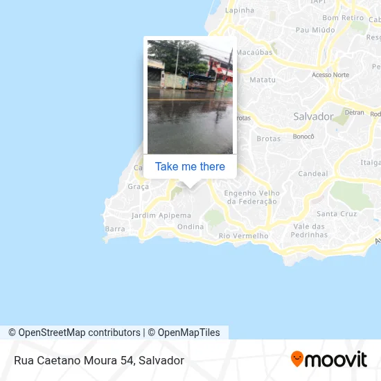 Rua Caetano Moura 54 map