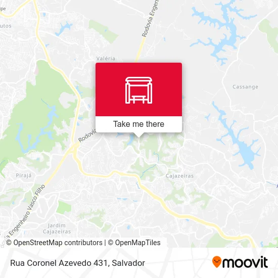 Rua Coronel Azevedo 431 map