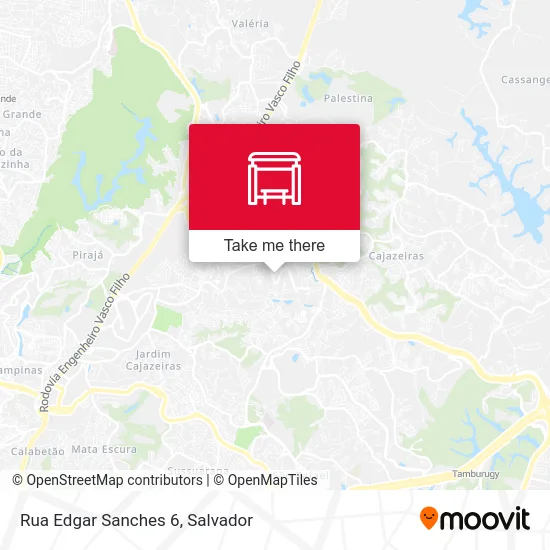 Rua Edgar Sanches 6 map