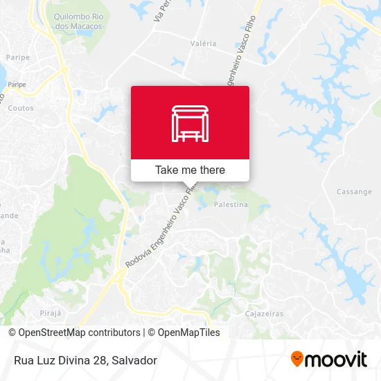 Rua Luz Divina 28 map