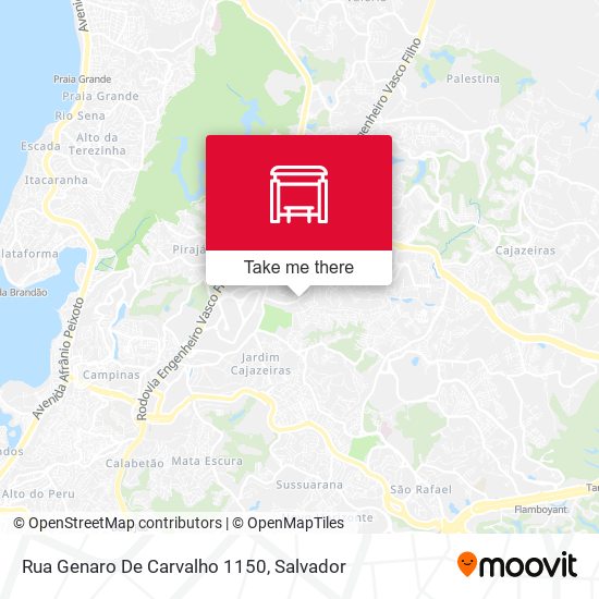 Mapa Rua Genaro De Carvalho 1150