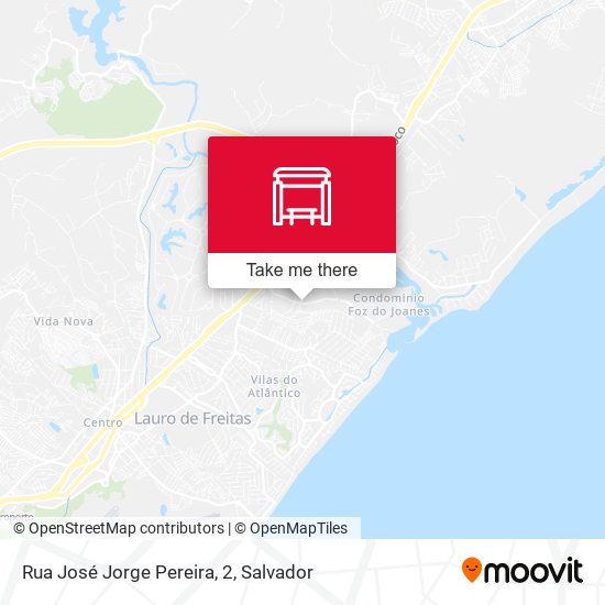 Mapa Rua José Jorge Pereira, 2