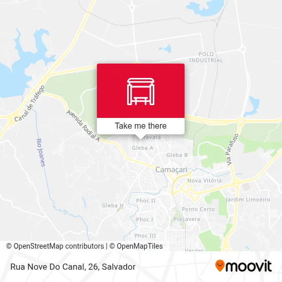 Rua Nove Do Canal, 26 map