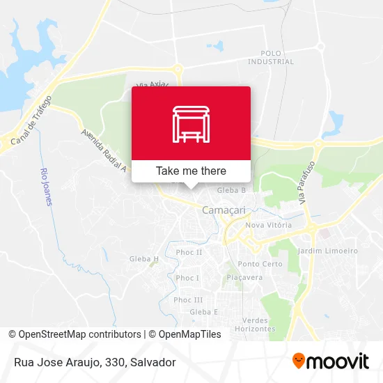 Rua Jose Araujo, 330 map