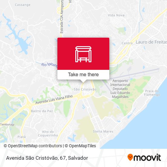 Avenida São Cristóvão, 67 map