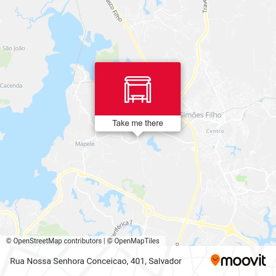 Rua Nossa Senhora Conceicao, 401 map