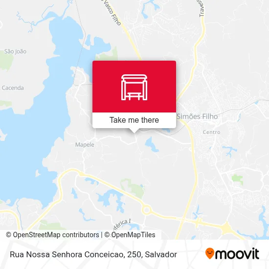 Rua Nossa Senhora Conceicao, 250 map