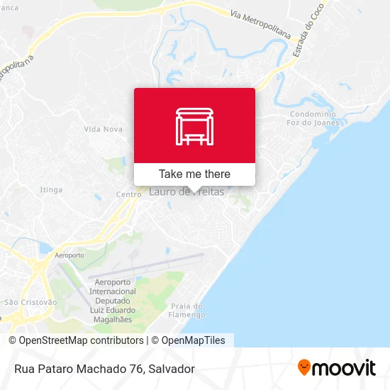 Rua Pataro Machado 76 map
