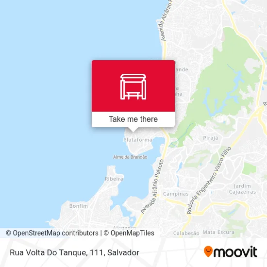 Rua Volta Do Tanque, 111 map