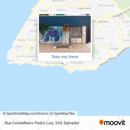 Mapa Rua Conselheiro Pedro Luiz, 269