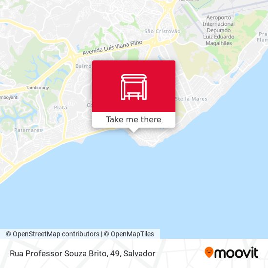 Rua Professor Souza Brito, 49 map