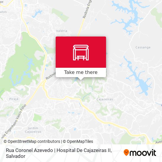 Mapa Rua Coronel Azevedo | Hospital De Cajazeiras II