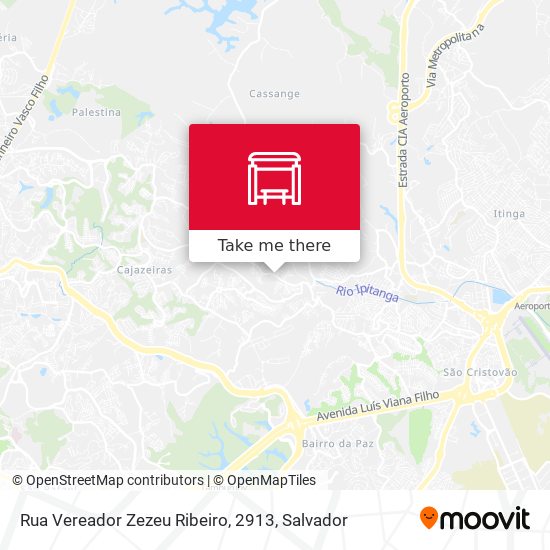 Rua Vereador Zezeu Ribeiro, 2913 map