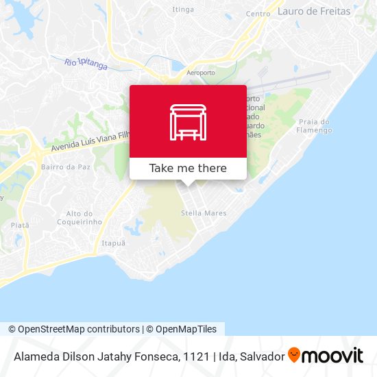 Alameda Dilson Jatahy Fonseca, 1121 | Ida map