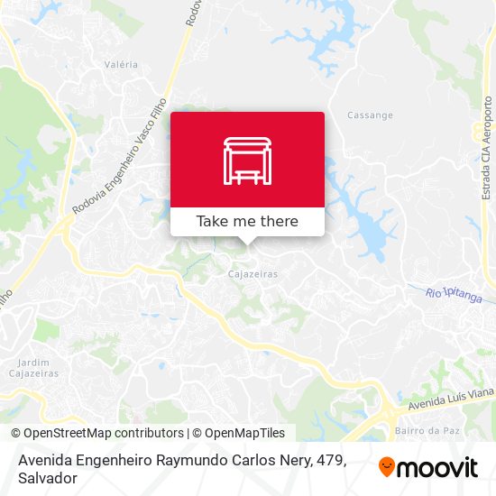 Mapa Avenida Engenheiro Raymundo Carlos Nery, 479