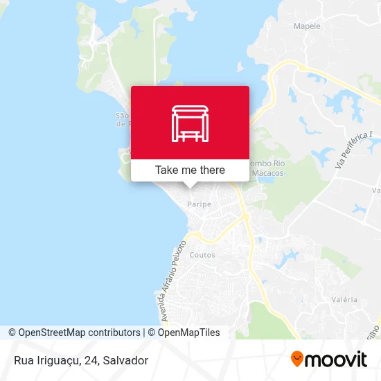 Rua Iriguaçu, 24 map