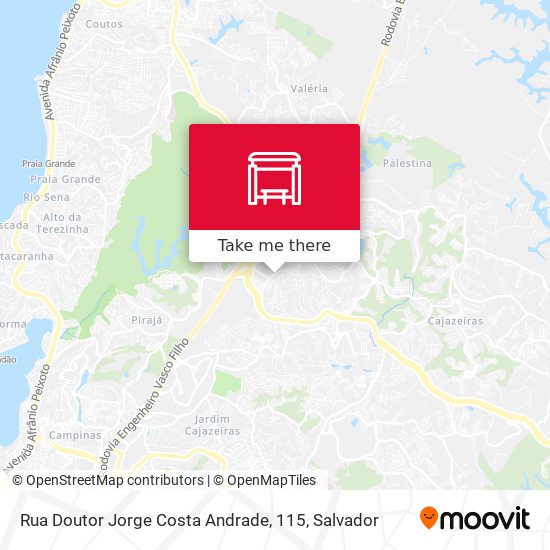 Mapa Rua Doutor Jorge Costa Andrade, 115