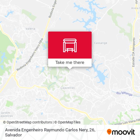 Mapa Avenida Engenheiro Raymundo Carlos Nery, 26