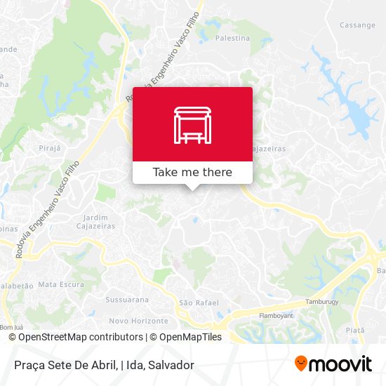 Praça Sete De Abril, | Ida map