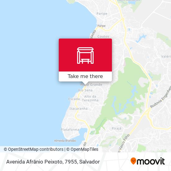 Avenida Afrânio Peixoto, 7955 map