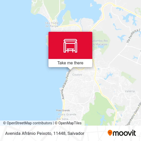 Avenida Afrânio Peixoto, 11448 map