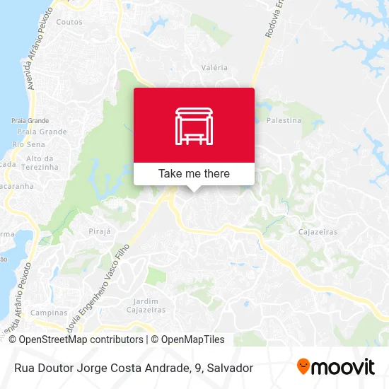 Rua Doutor Jorge Costa Andrade, 9 map