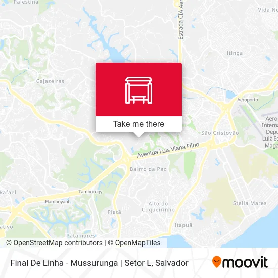 Final De Linha - Mussurunga | Setor L map