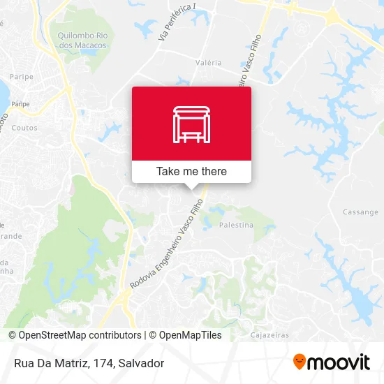 Rua Da Matriz, 174 map