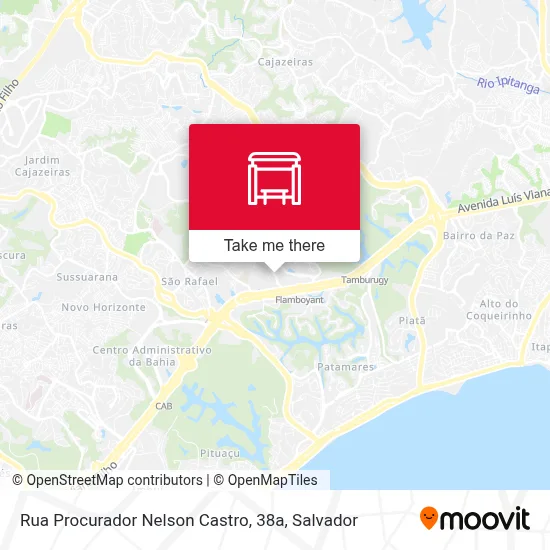 Rua Procurador Nelson Castro, 38a map