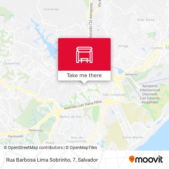 Mapa Rua  Barbosa Lima Sobrinho, 7